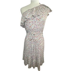 NWTs Heatherly Floral One Shoulder Dress
